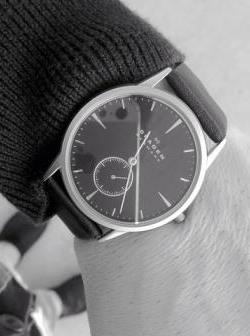 Skagen Damenuhr Black Titanium